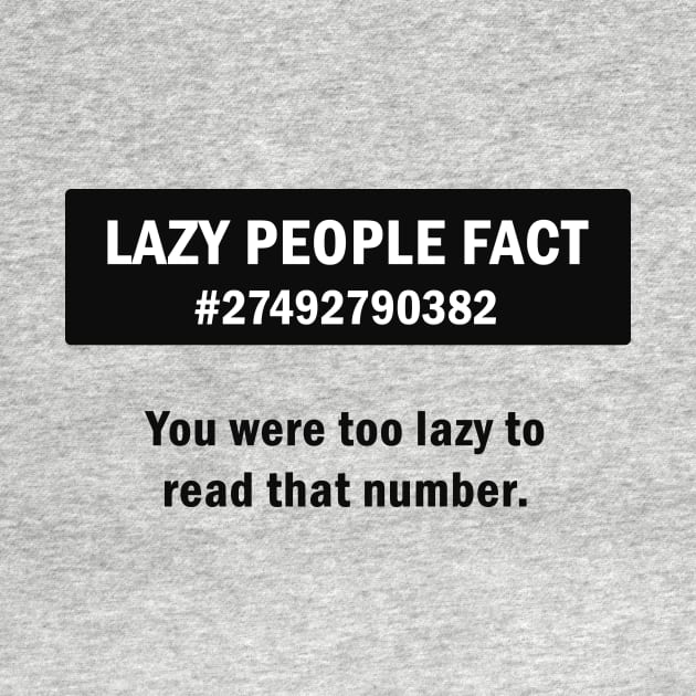 lazy people fact. by MK3